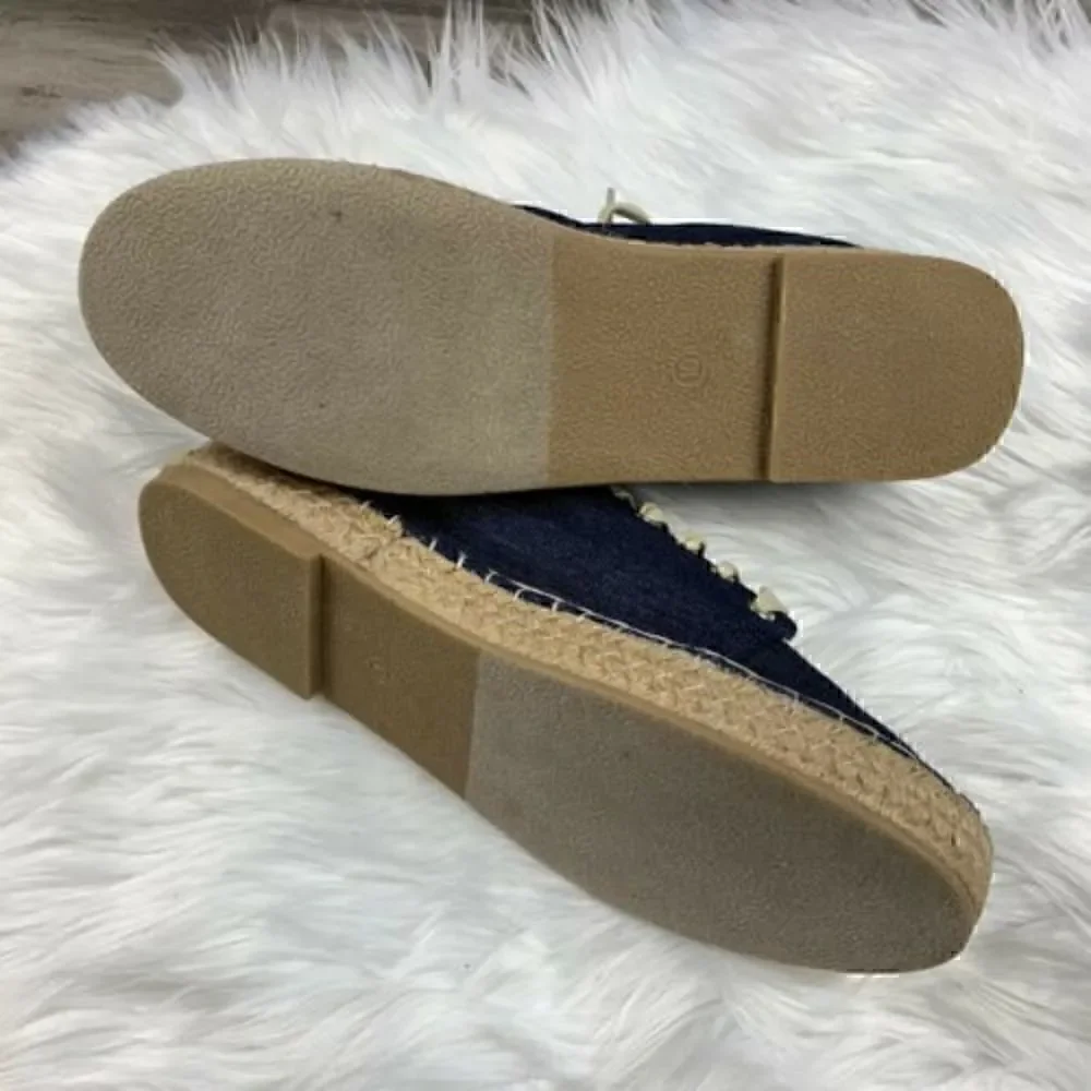NEW Catherine Malandrino Espadrille Nonno Blue 10
